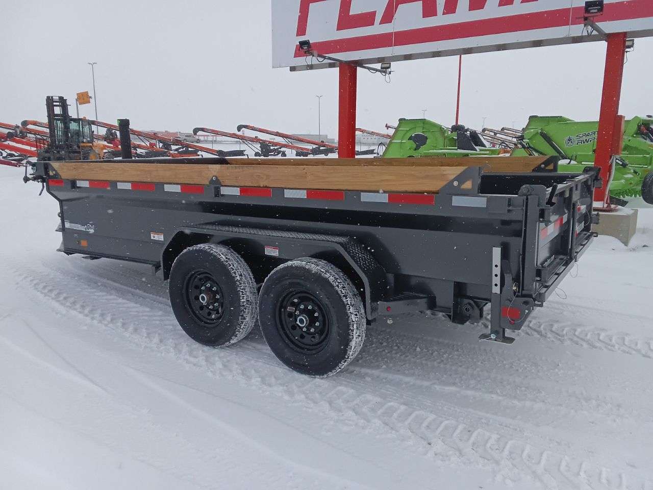 2026 Baseline HDU 82" x 14' Dump Trailer