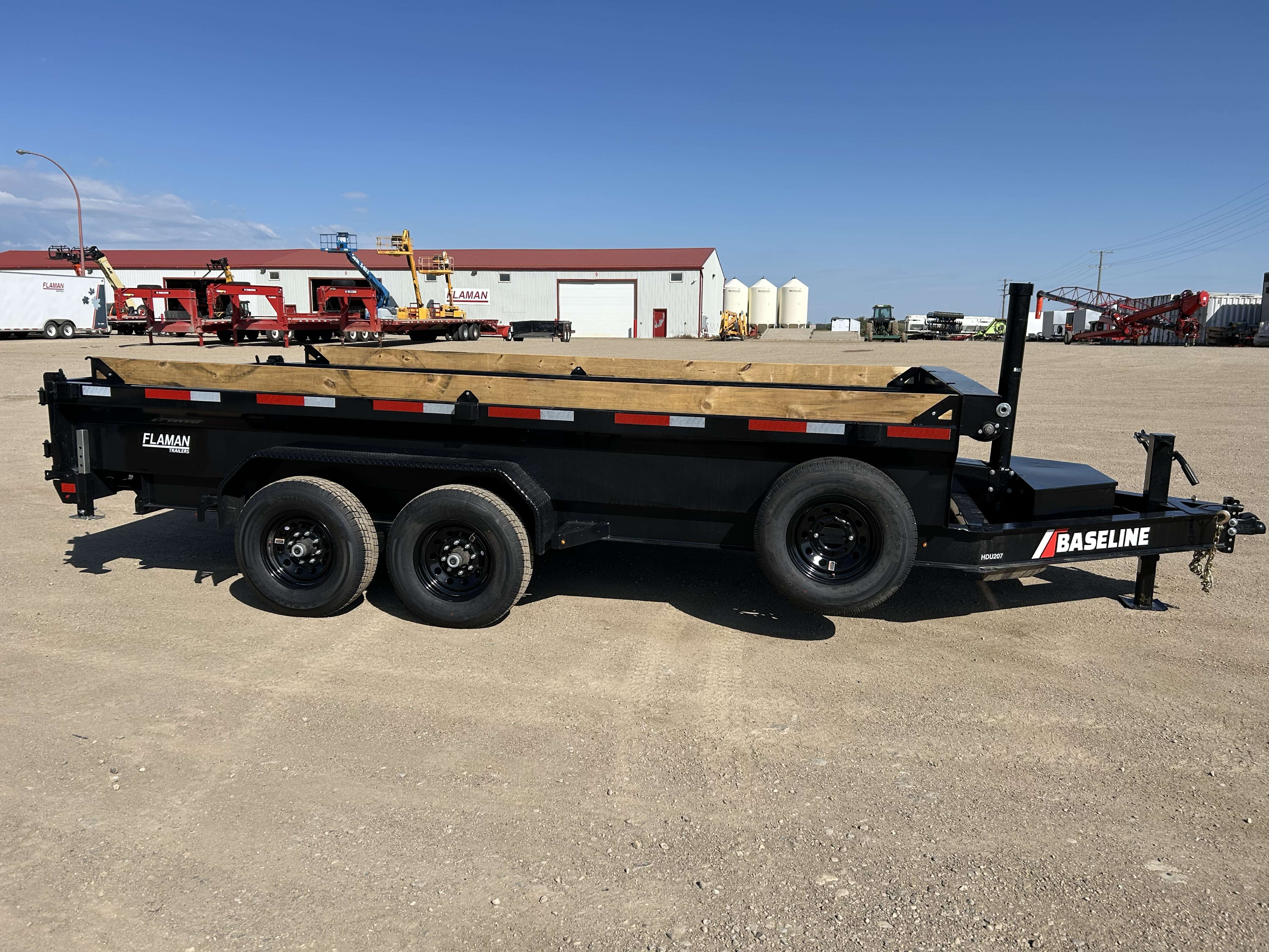 2026 Baseline HDU 82" x 16' Dump Trailer