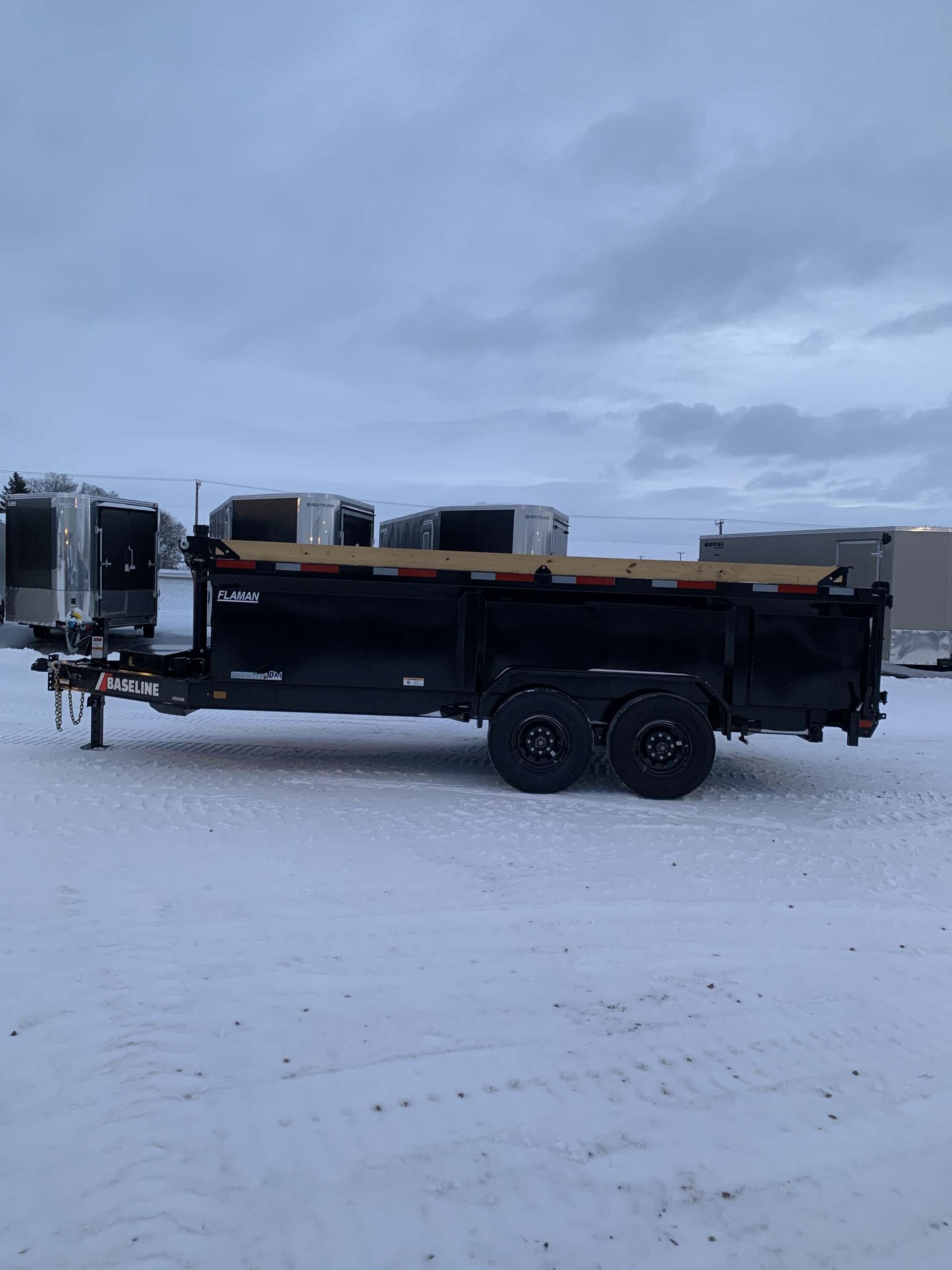 2026 Baseline HDU 82" x 16' Dump Trailer