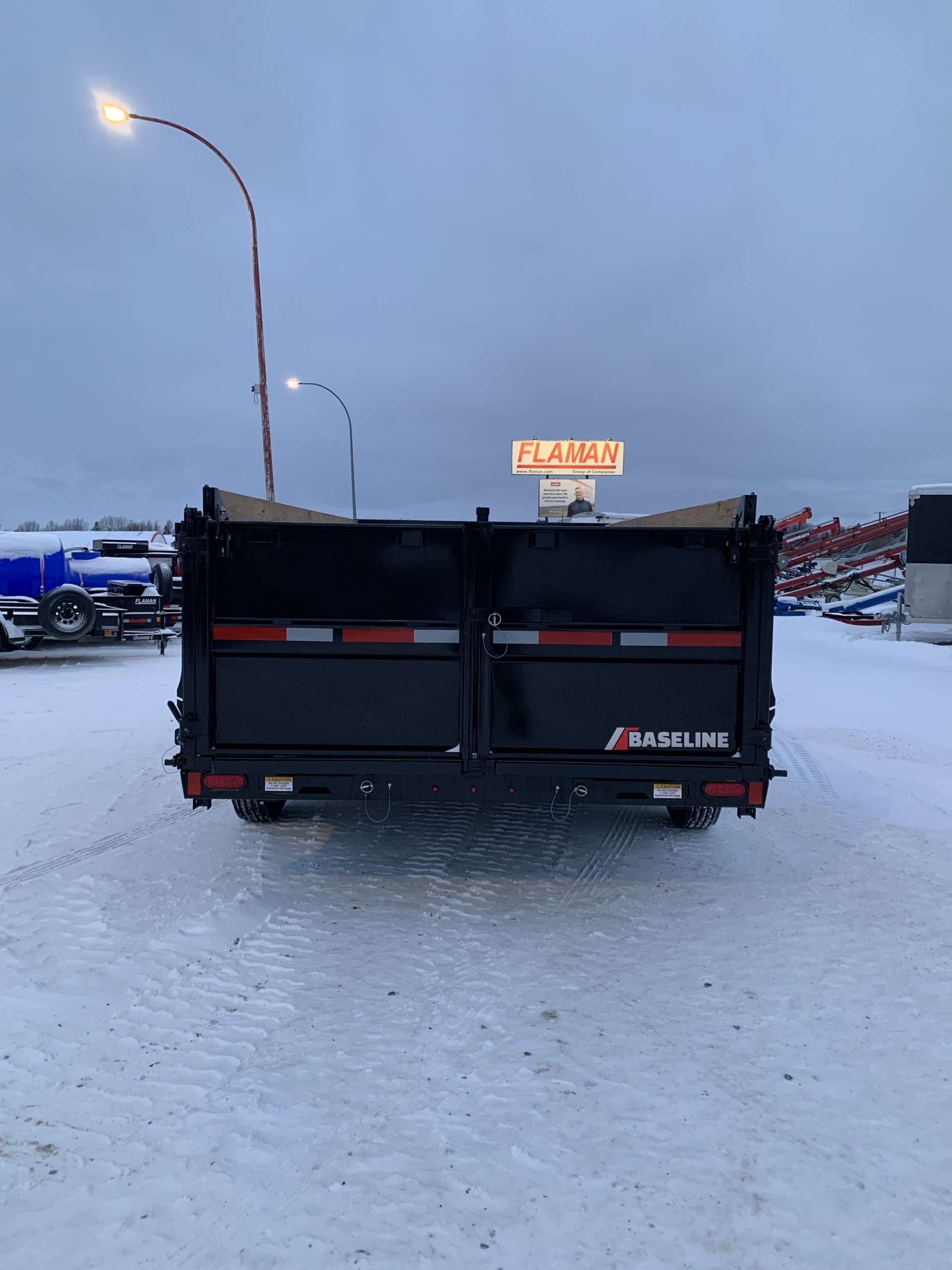 2026 Baseline HDU 82" x 16' Dump Trailer