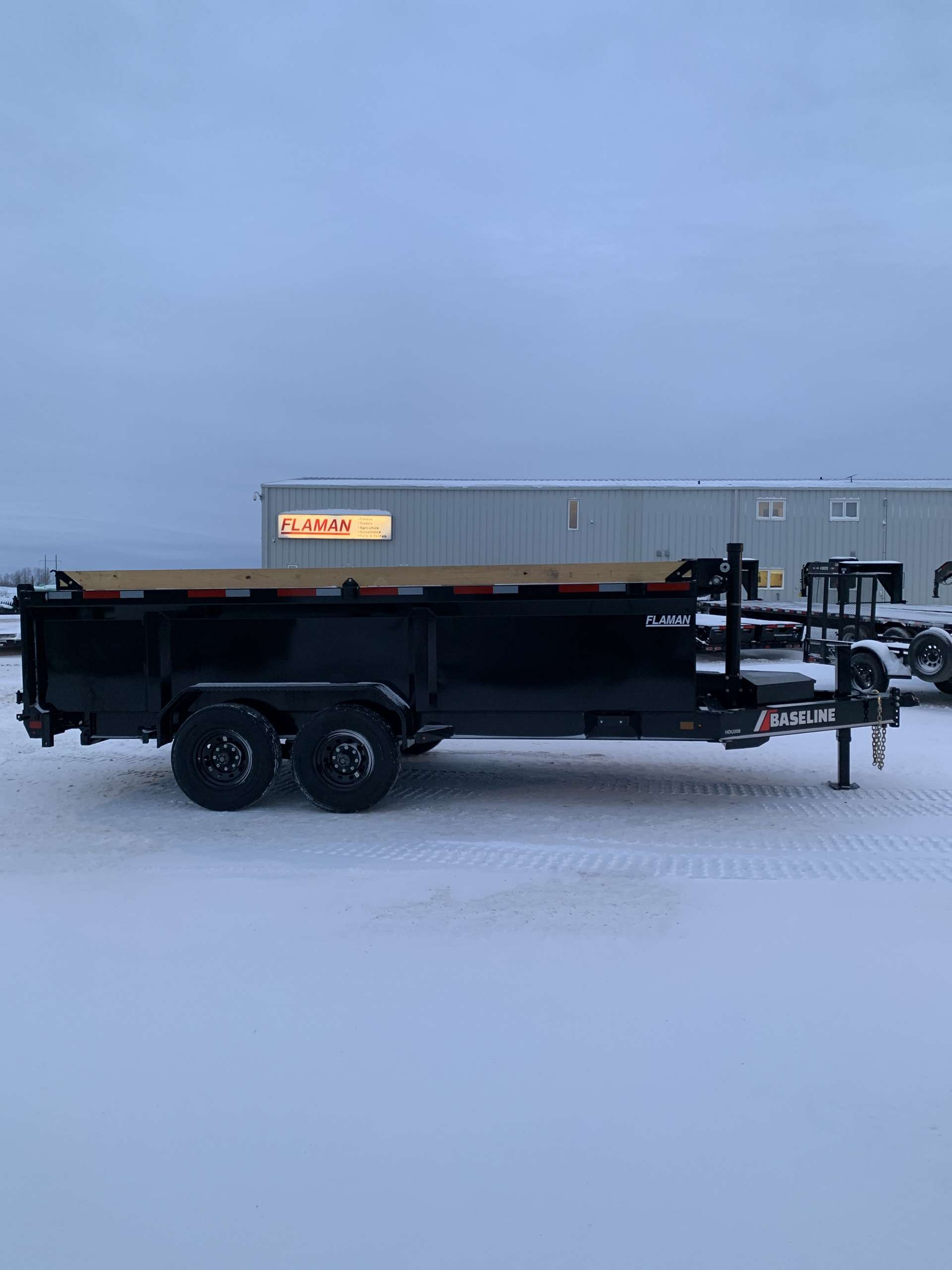 2026 Baseline HDU 82" x 16' Dump Trailer