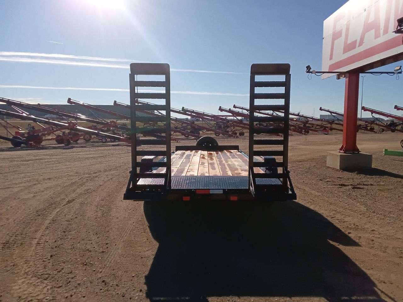 2026 Baseline HEQ 8'6" x 20' Beavertail Flat Deck Trailer