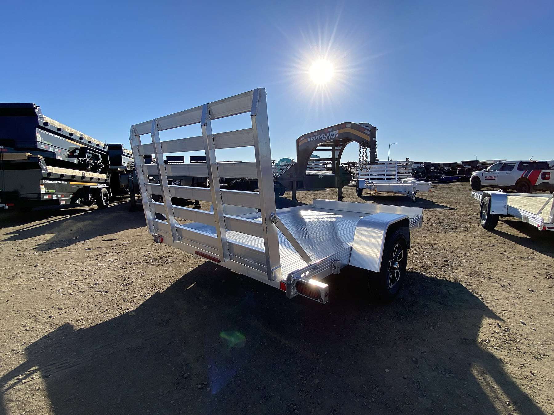 2026 Bear Track 10' Aluminum Utility Trailer