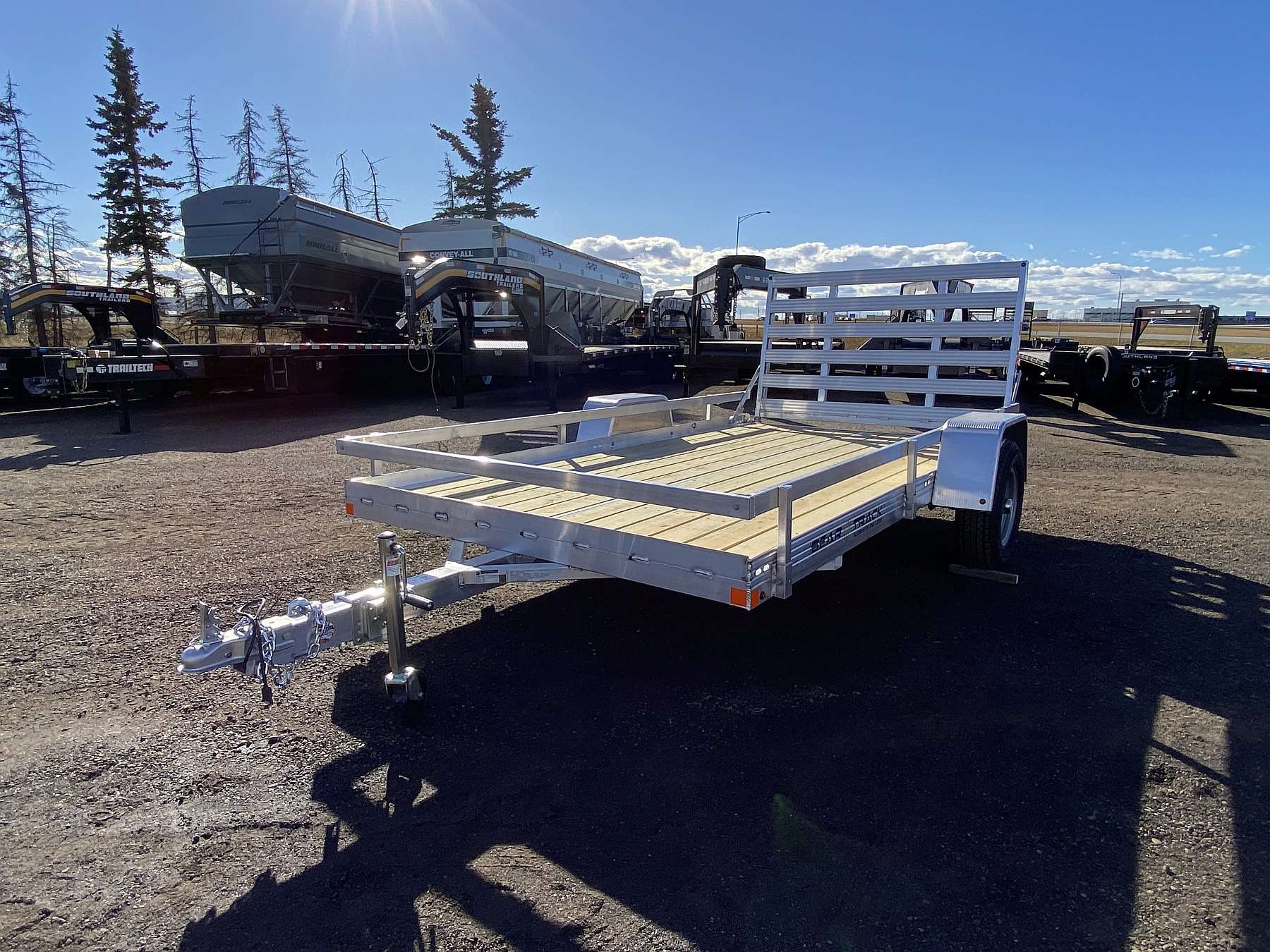 2026 Bear Track 12' Aluminum Utility Trailer