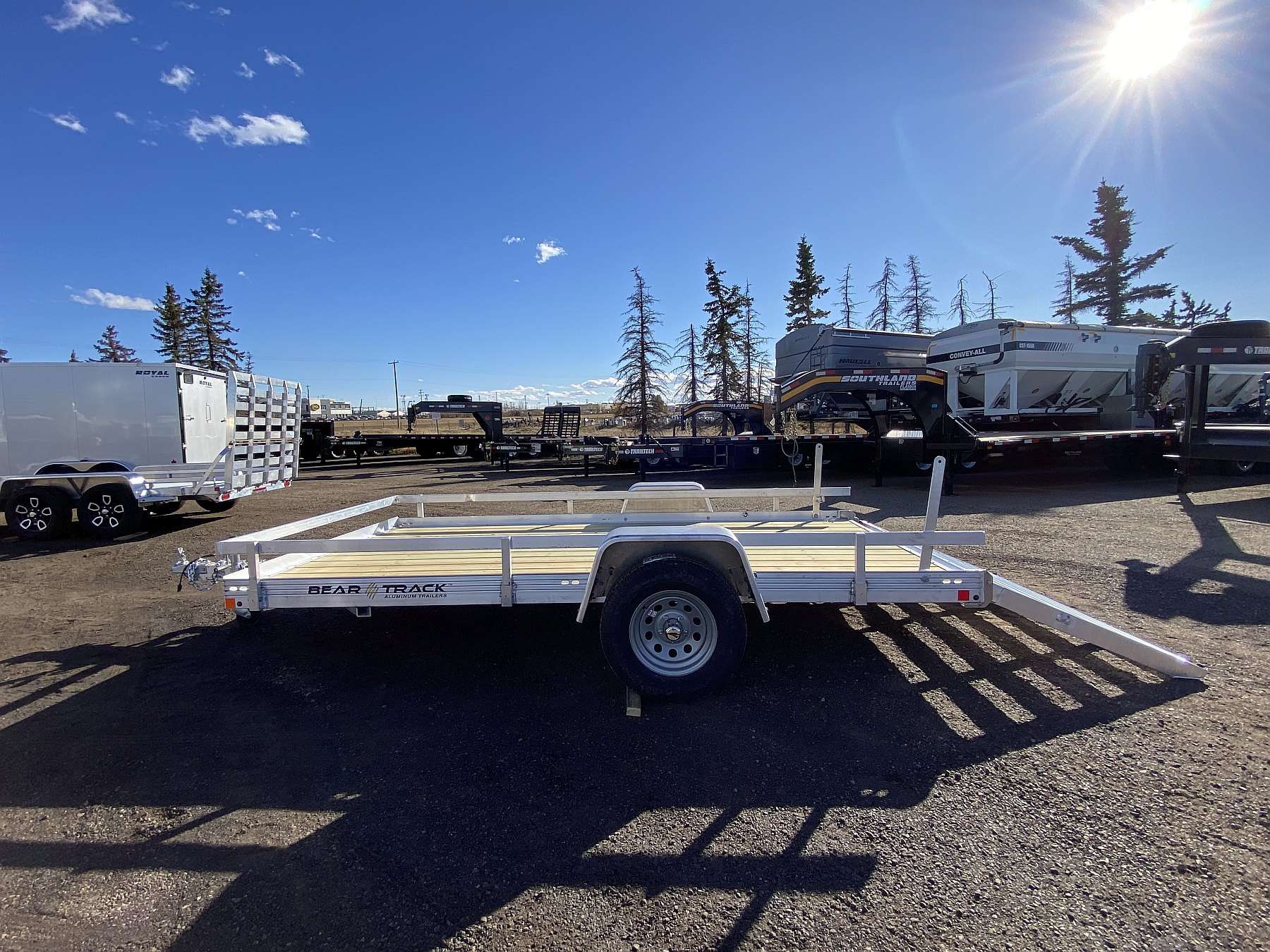 2026 Bear Track 12' Aluminum Utility Trailer