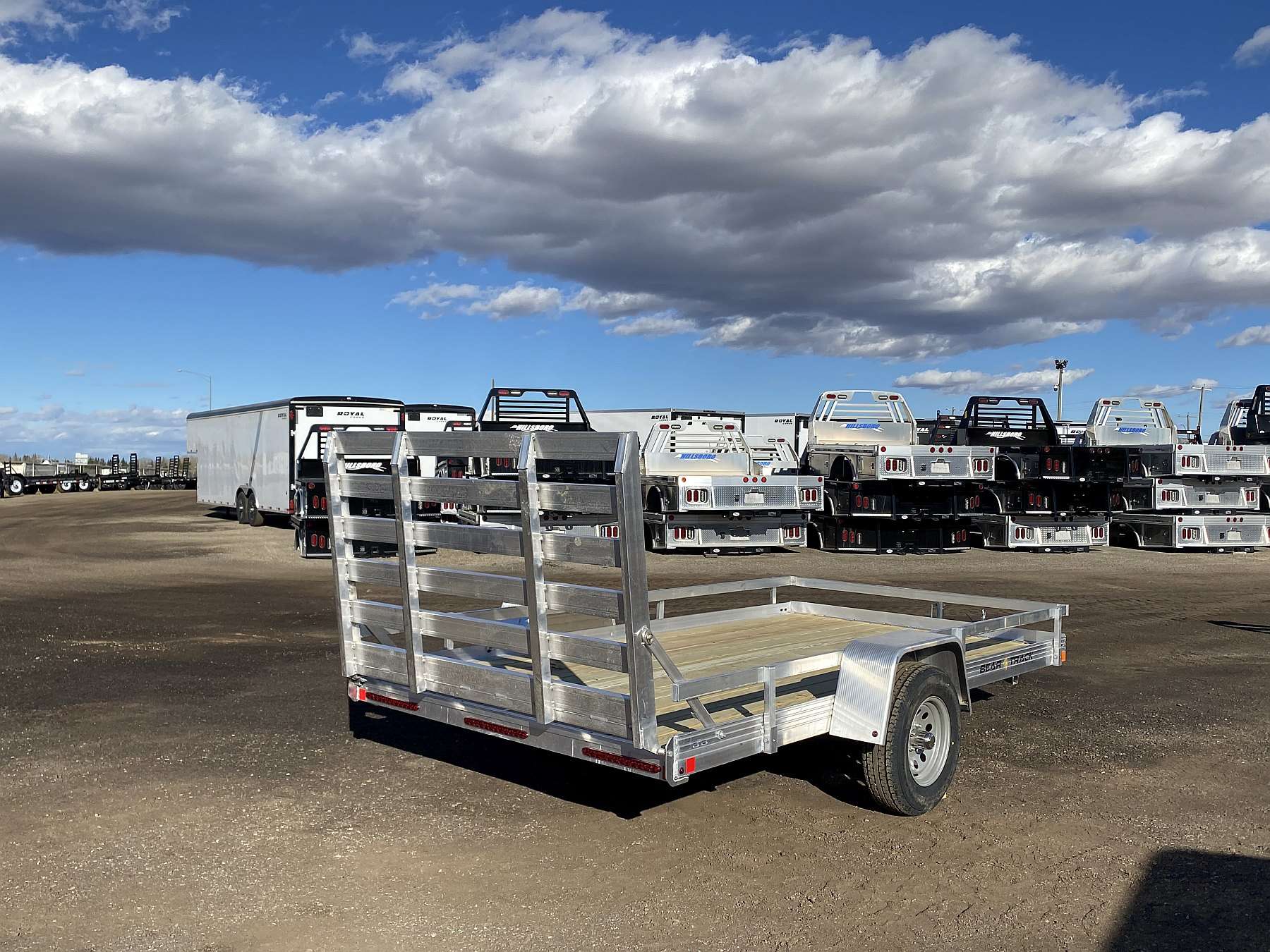 2026 Bear Track 12' Aluminum Utility Trailer