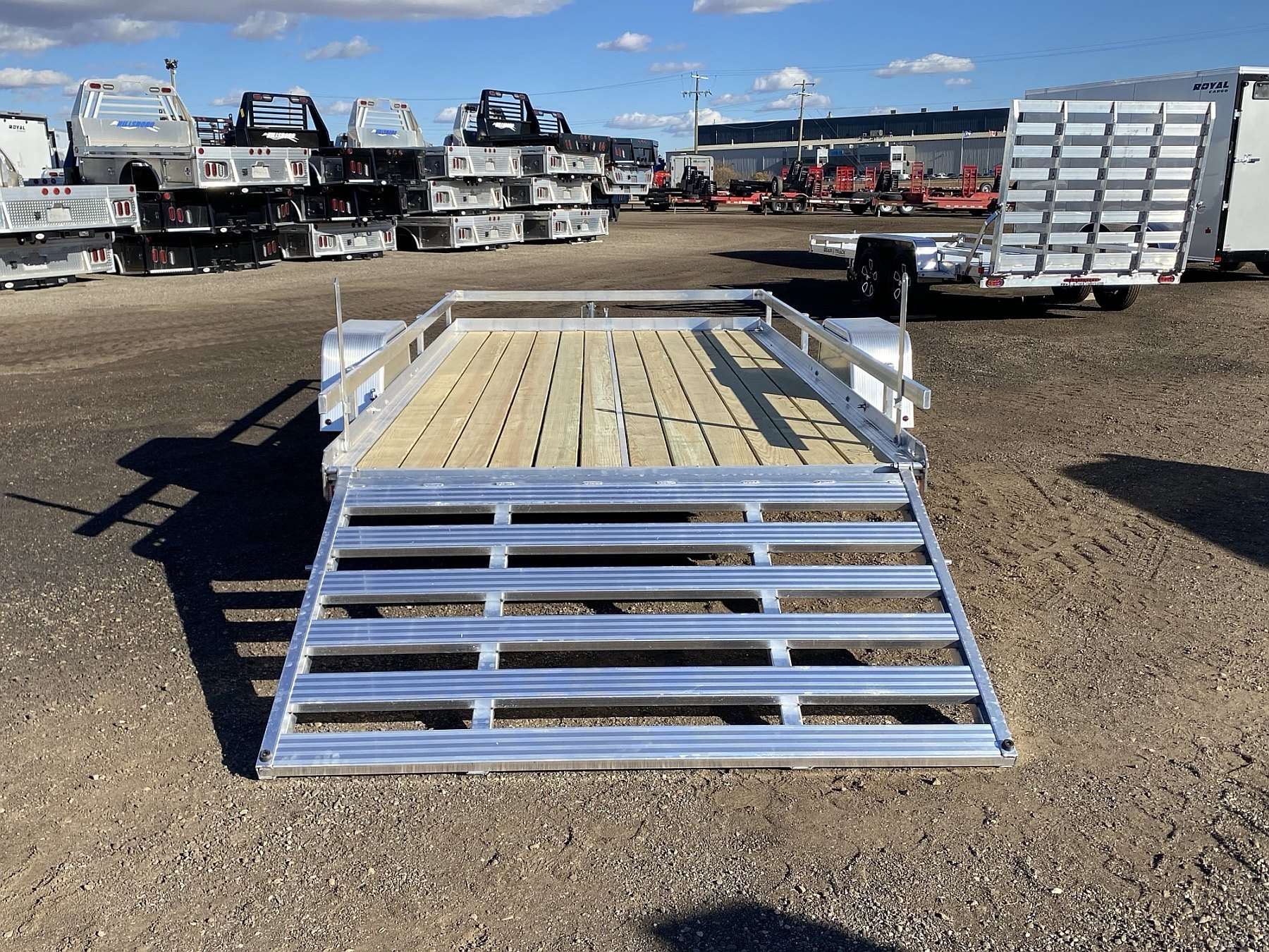 2026 Bear Track 12' Aluminum Utility Trailer