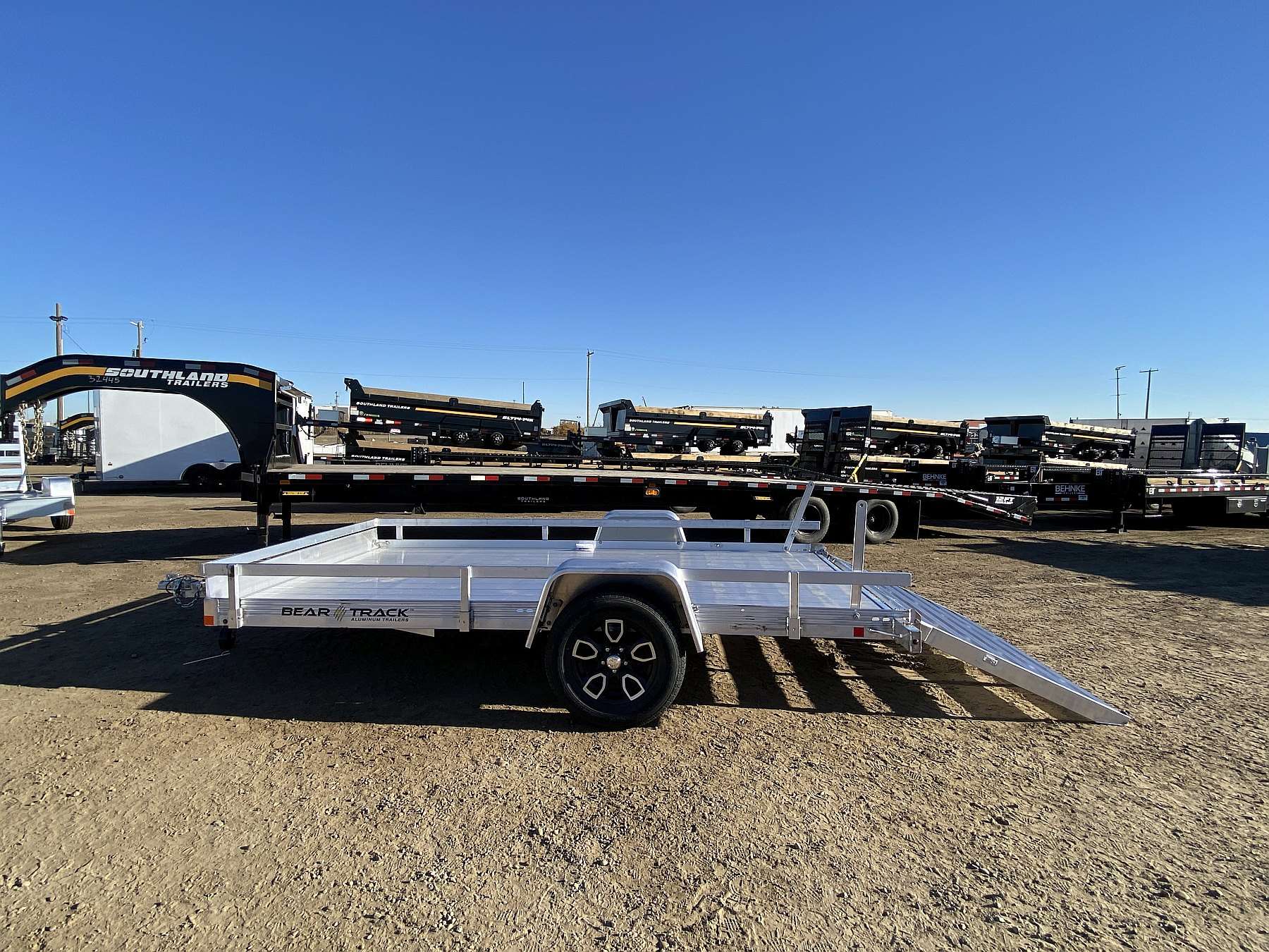 2026 Bear Track 12' Aluminum Utility Trailer