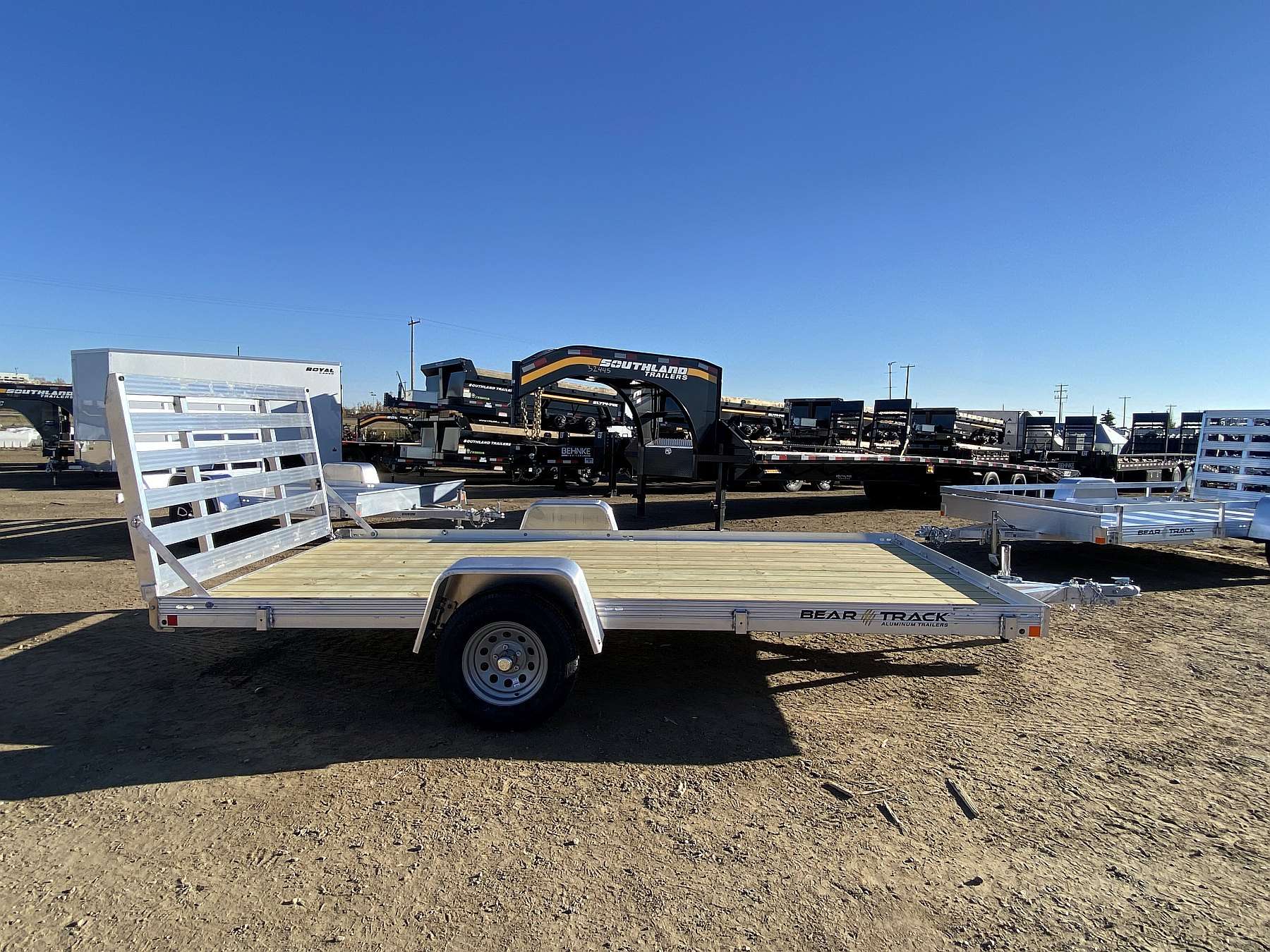 2026 Bear Track 14' Aluminum Utility Trailer