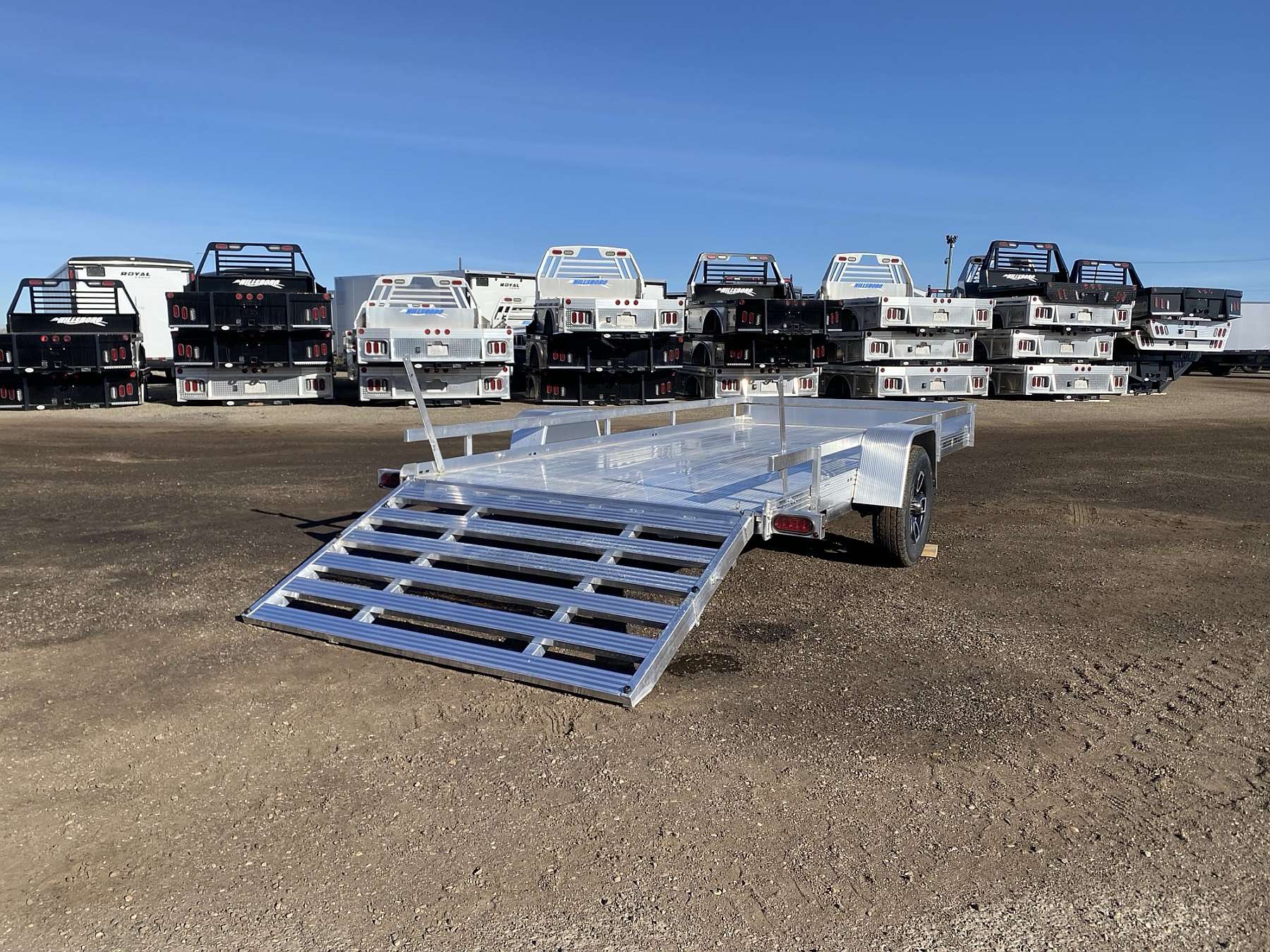 2026 Bear Track 15' Aluminum Utility Trailer