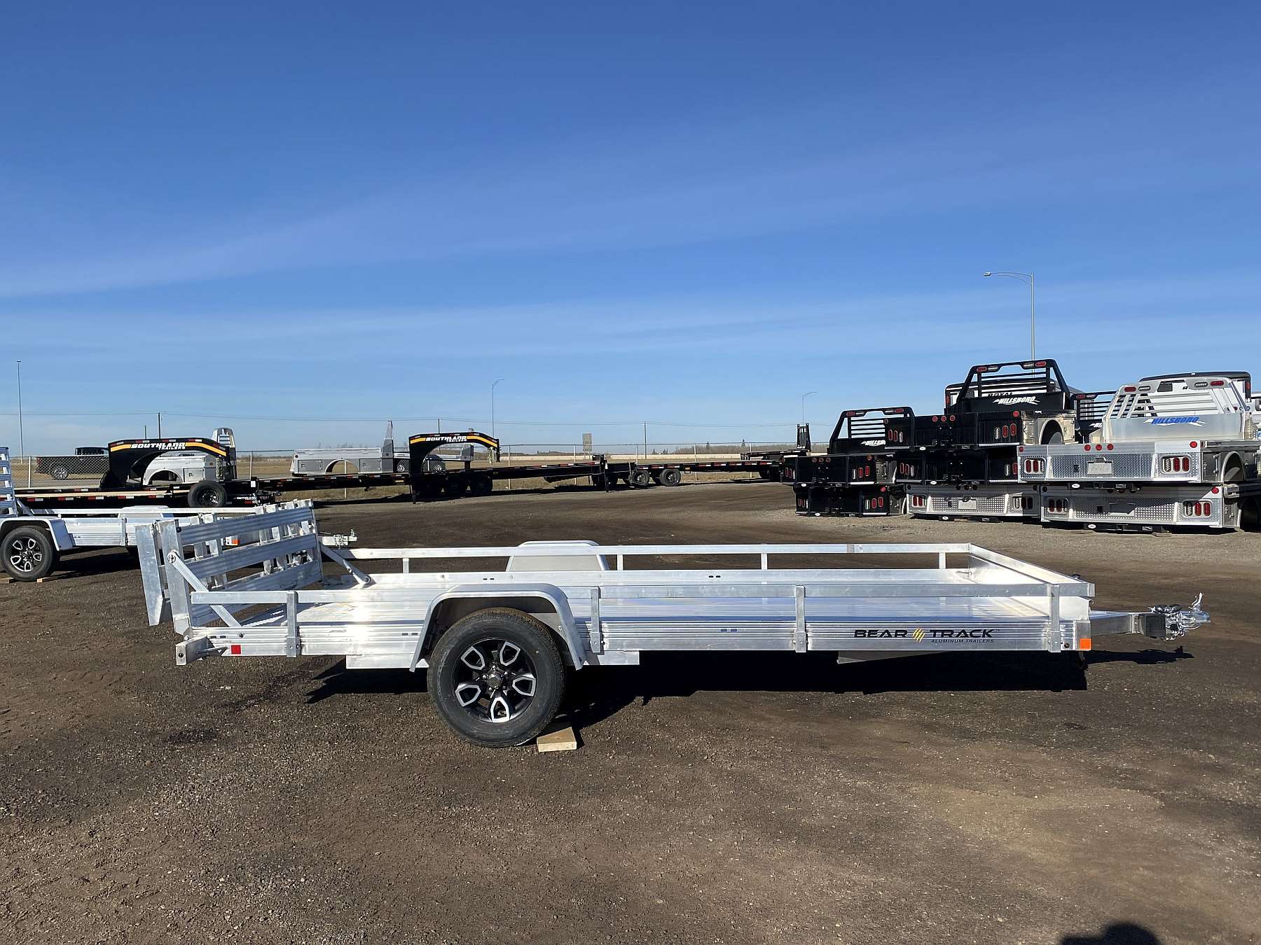 2026 Bear Track 15' Aluminum Utility Trailer