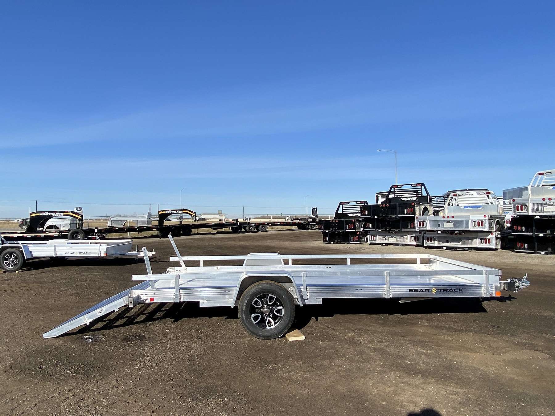 2026 Bear Track 15' Aluminum Utility Trailer