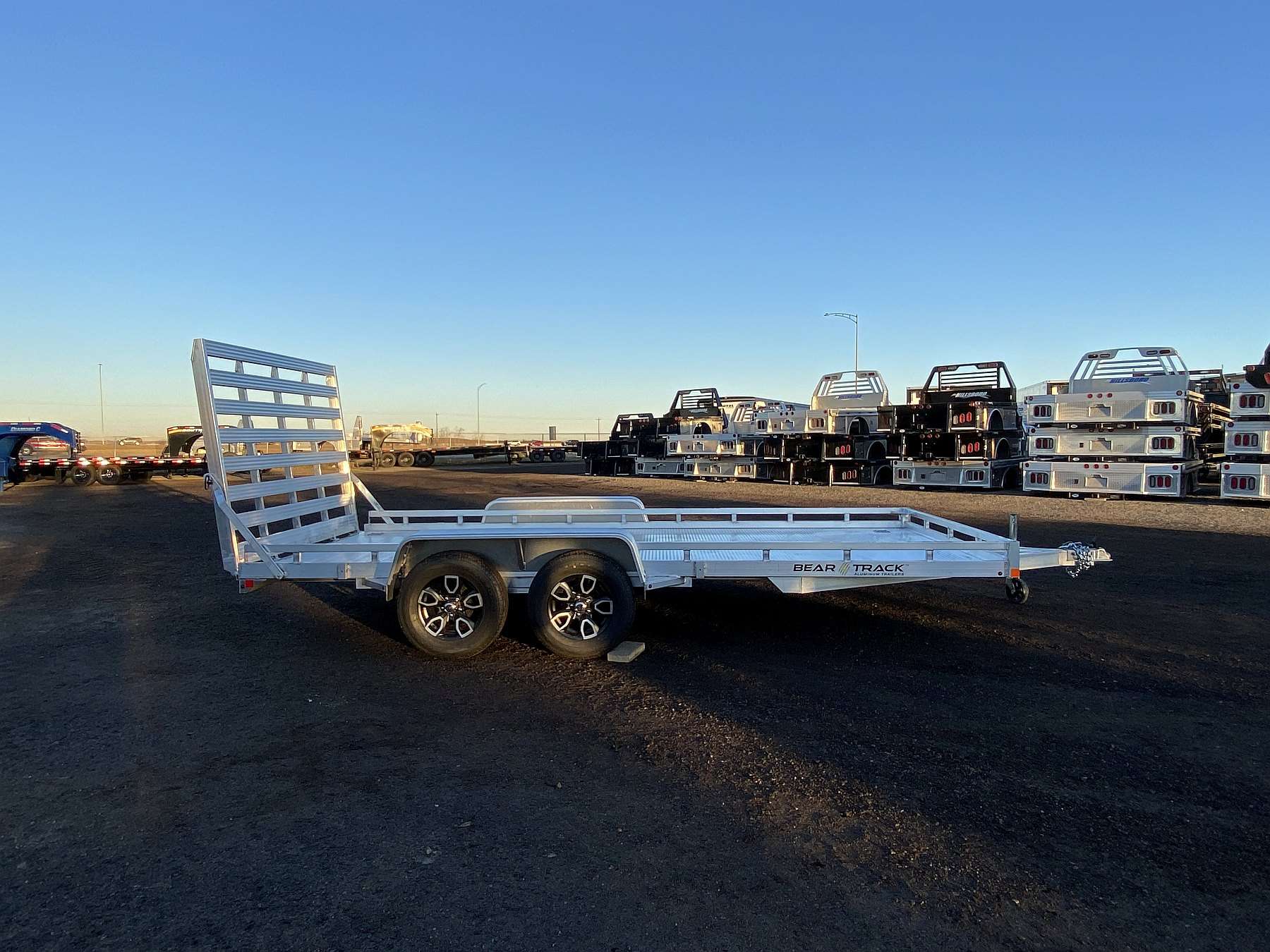 2026 Bear Track 16' Aluminum Utility Trailer