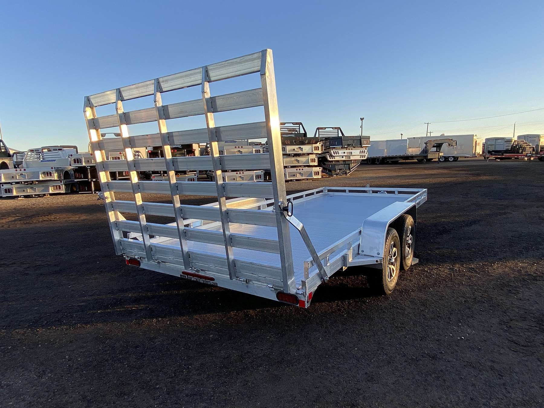 2026 Bear Track 16' Aluminum Utility Trailer