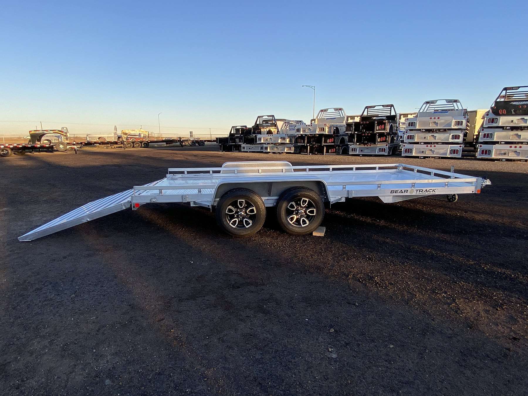 2026 Bear Track 16' Aluminum Utility Trailer