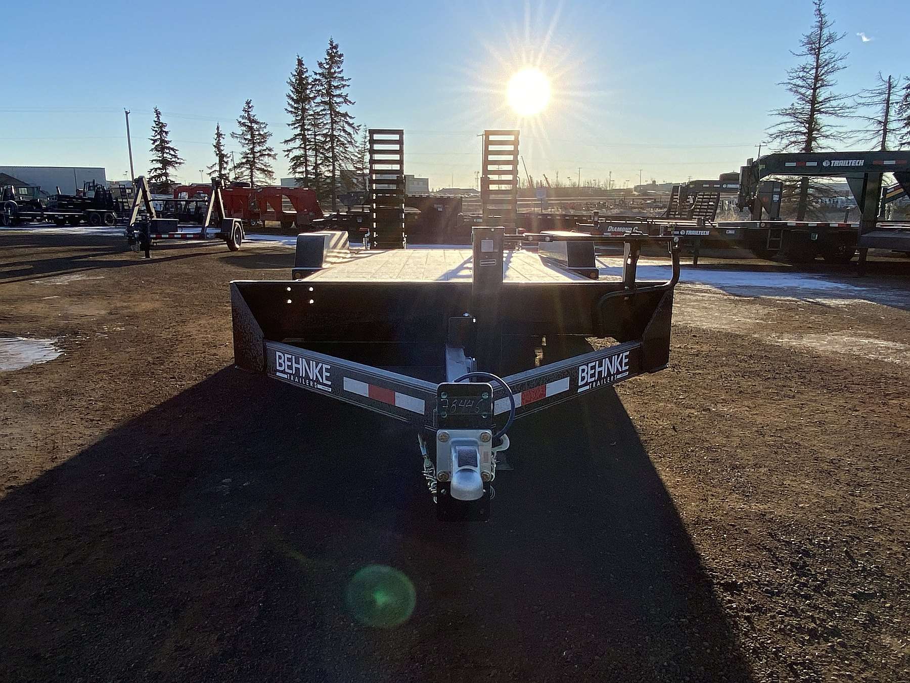 2026 Behnke 20' Structural Channel Equipment Trailer