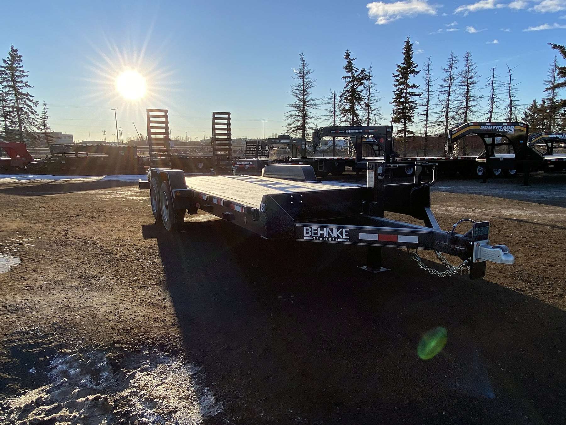 2026 Behnke 20' Structural Channel Equipment Trailer