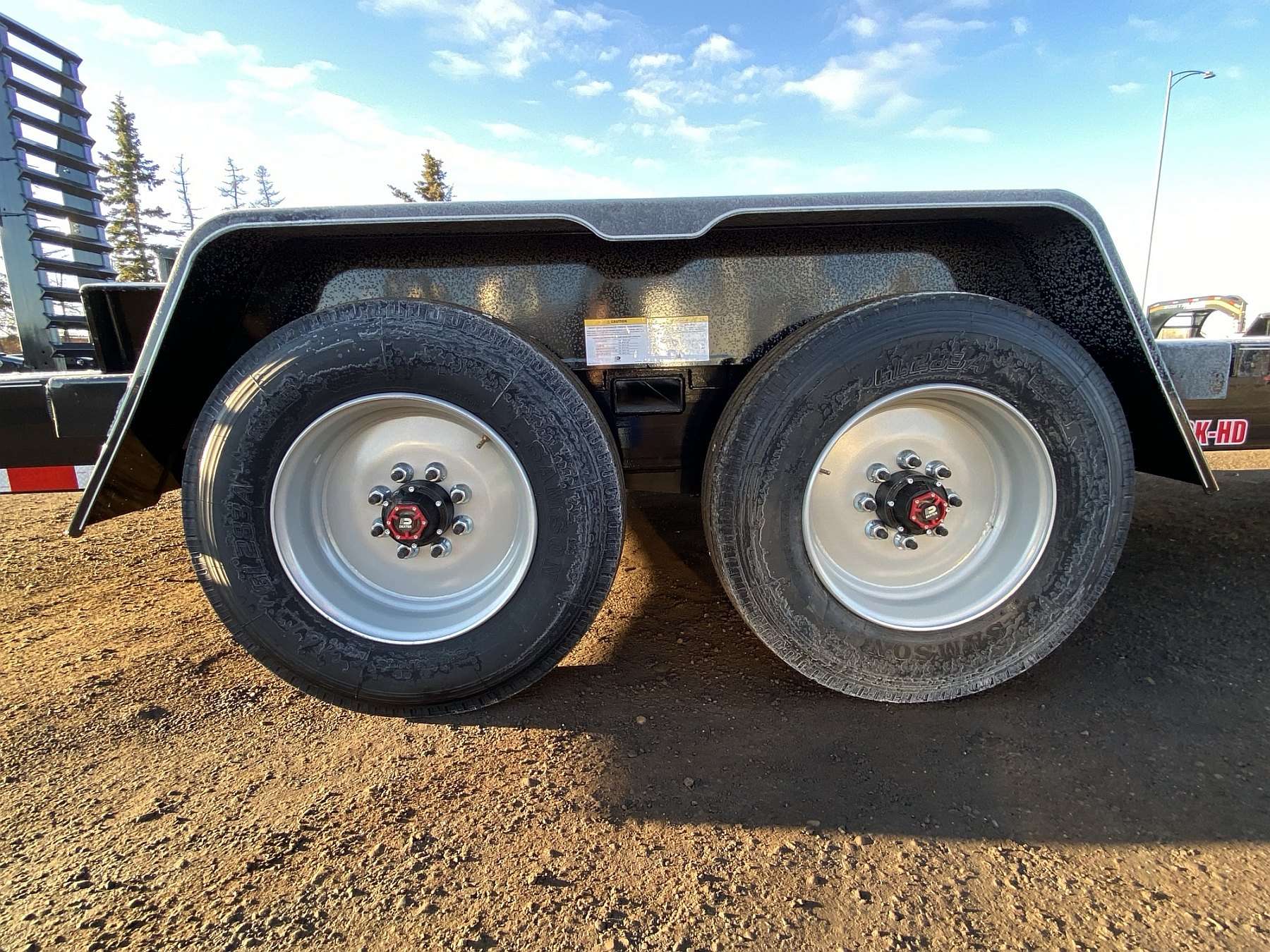 2026 Behnke 20' Structural Channel Equipment Trailer