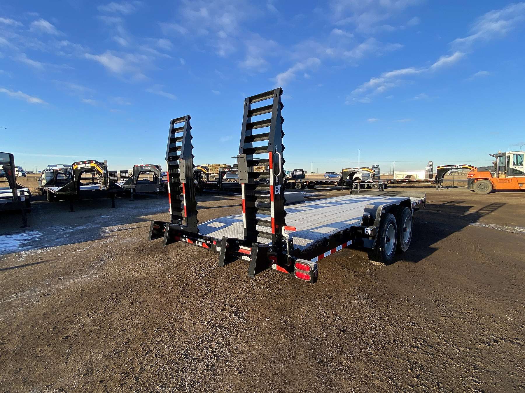 2026 Behnke 20' Structural Channel Equipment Trailer