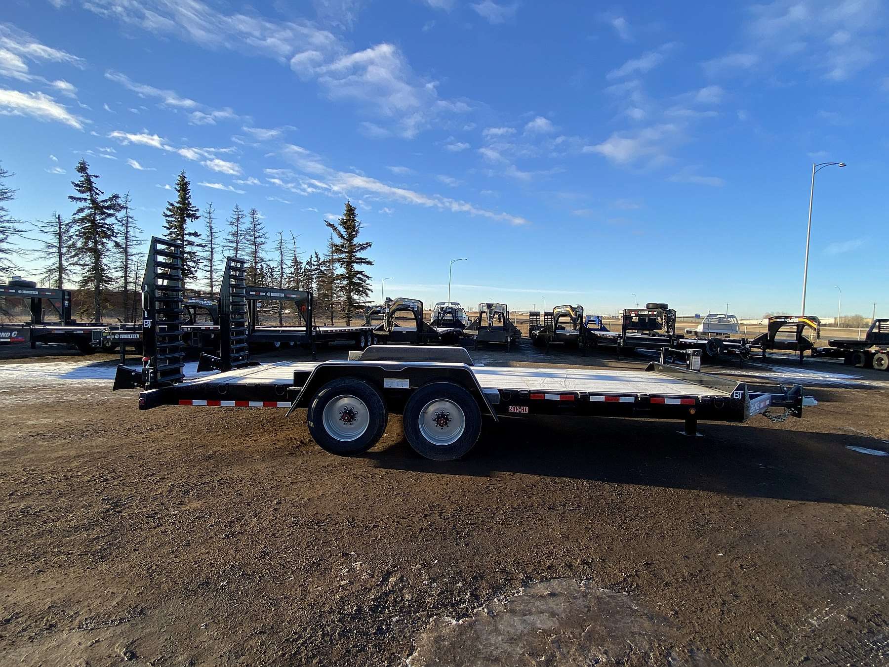 2026 Behnke 20' Structural Channel Equipment Trailer