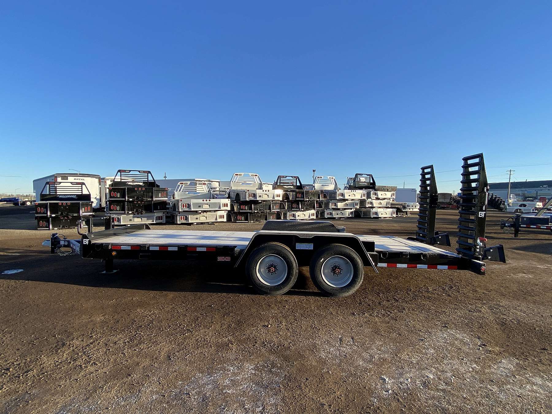 2026 Behnke 20' Structural Channel Equipment Trailer