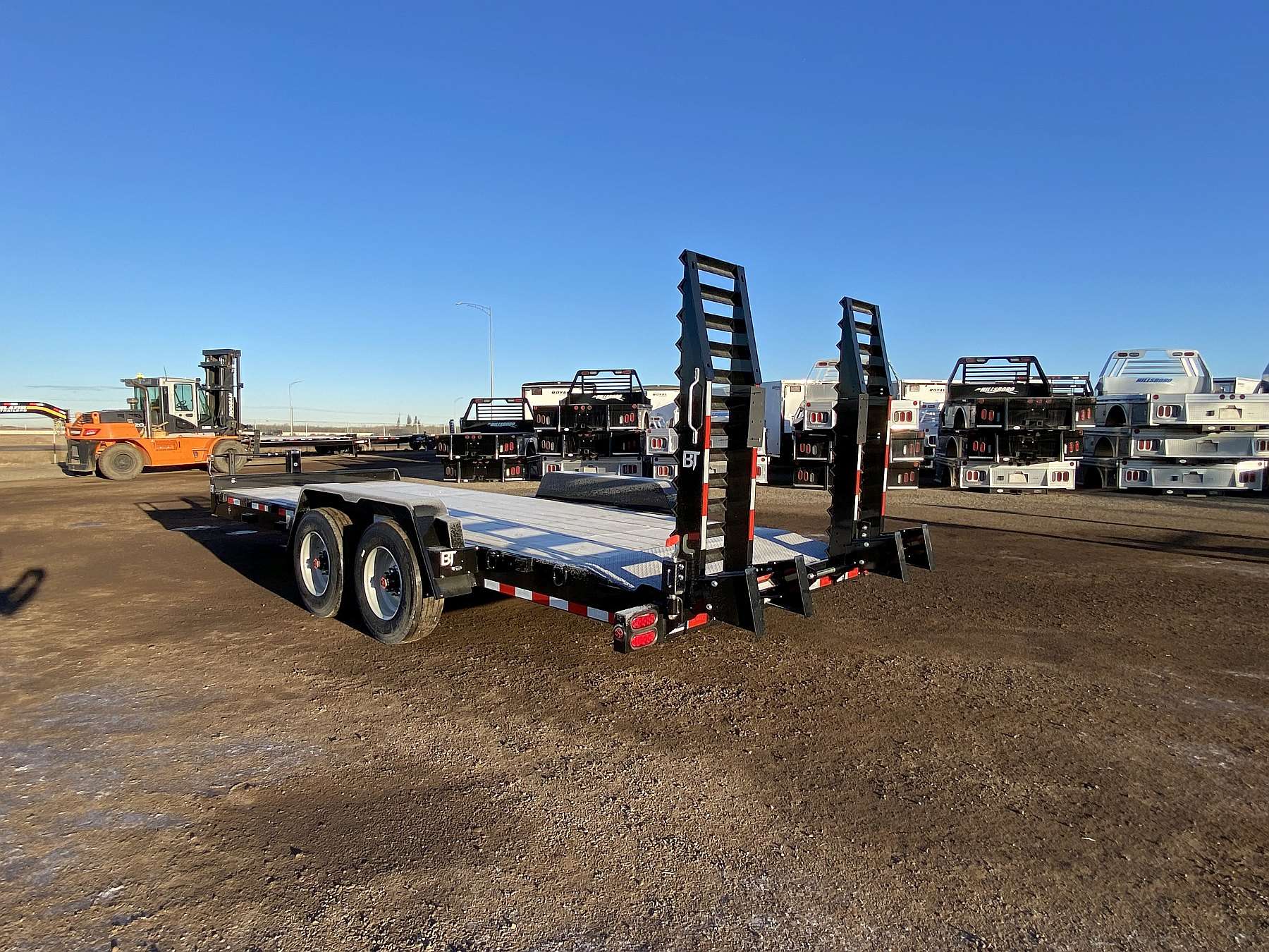 2026 Behnke 20' Structural Channel Equipment Trailer