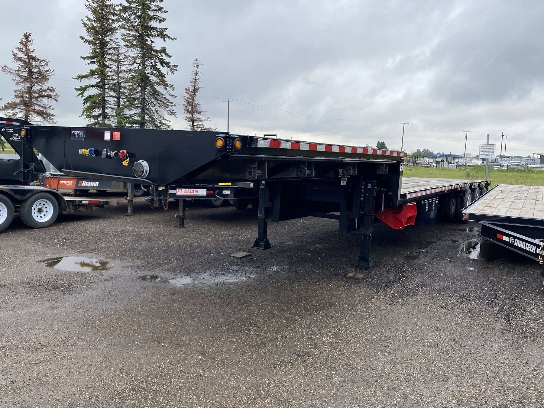 2026 Behnke 8'x46' High Tire Over the Road Step-Deck