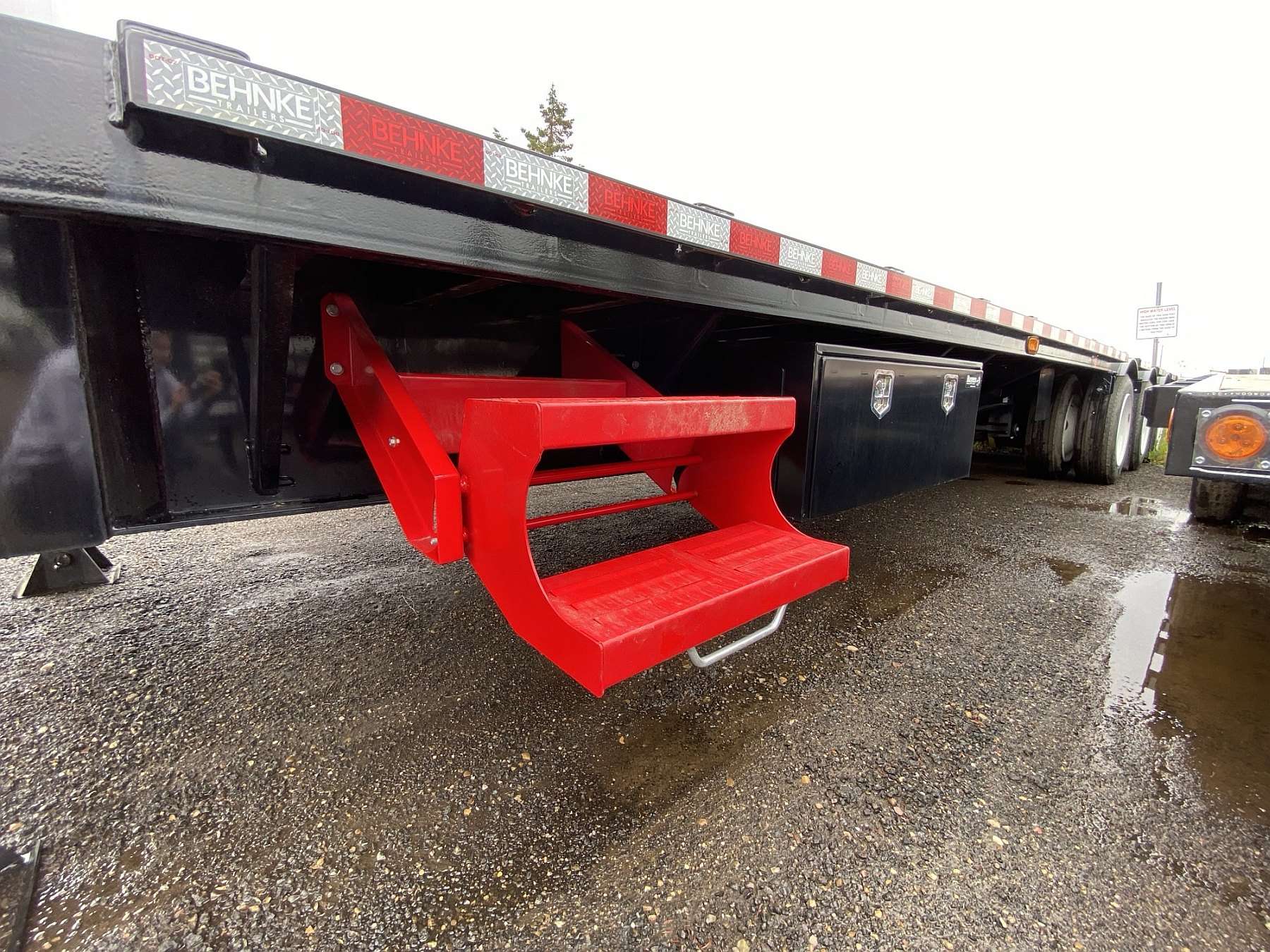 2026 Behnke 8'x46' High Tire Over the Road Step-Deck