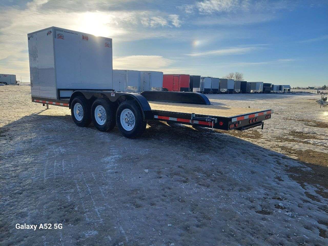 2026 CJay 24' Cargo/Flat Deck Combo Trailer