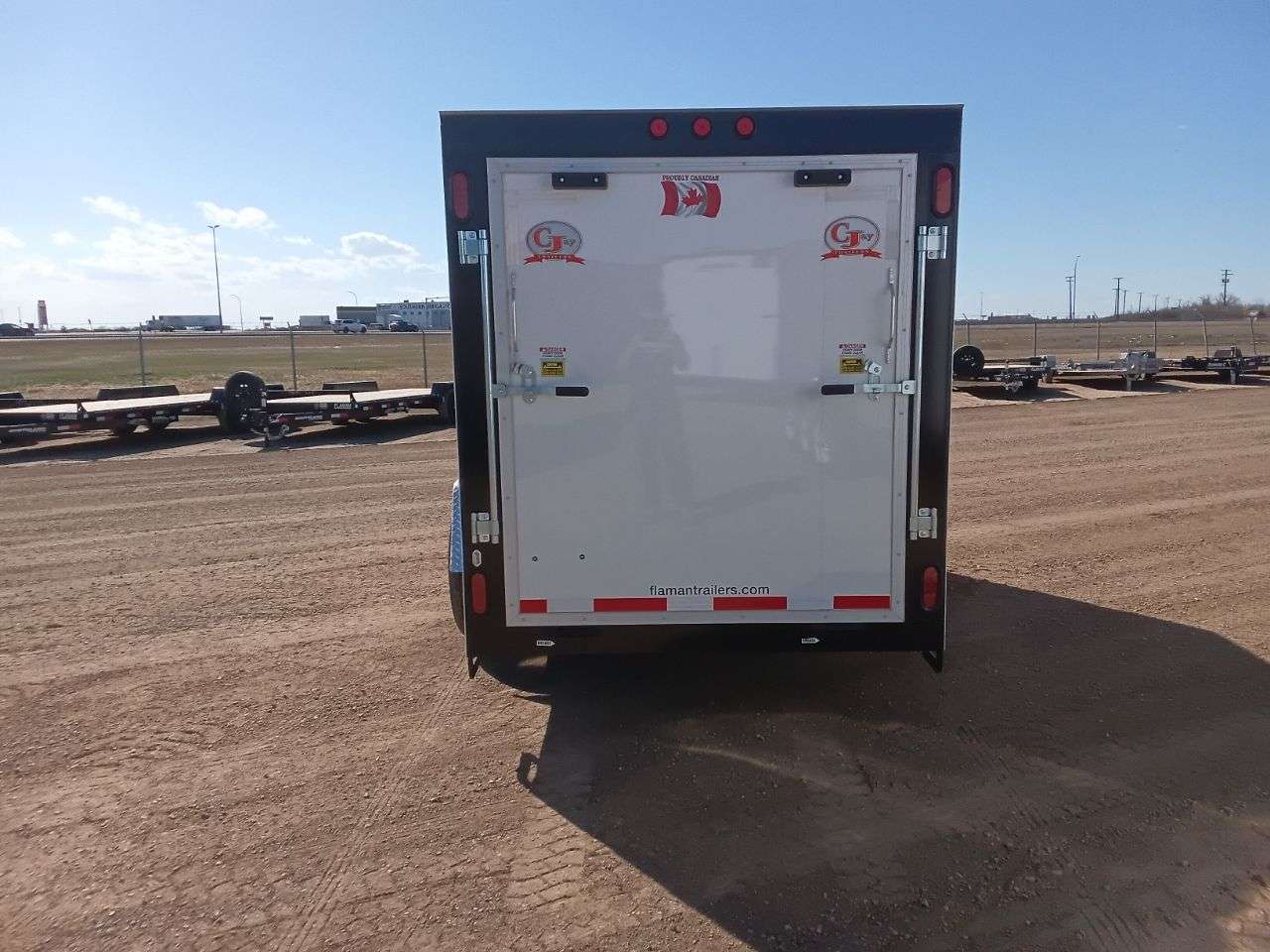 2026 CJay 6' x 12' Flat Front Cargo Trailer