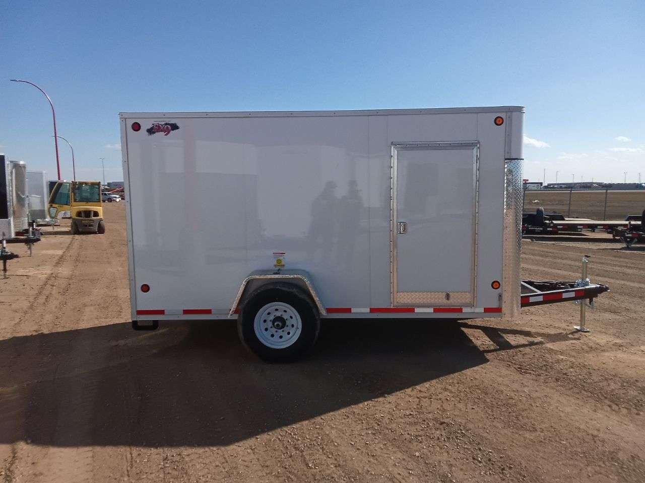 2026 CJay 6' x 12' Flat Front Cargo Trailer