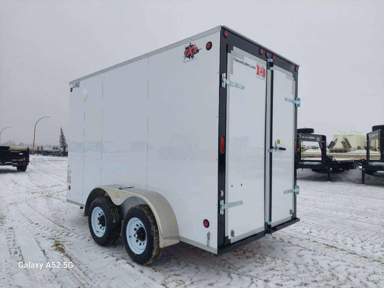 2026 CJay 6' x 12' + V-Nose Cargo Trailer