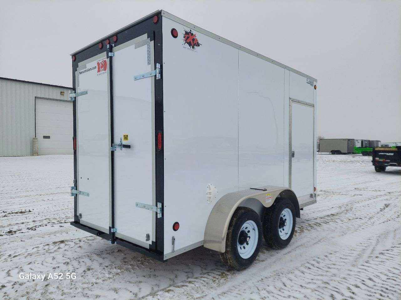 2026 CJay 6' x 12' + V-Nose Cargo Trailer