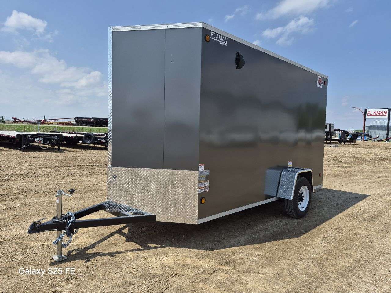 2026 CJay 6' x 12' + V-Nose Cargo Trailer