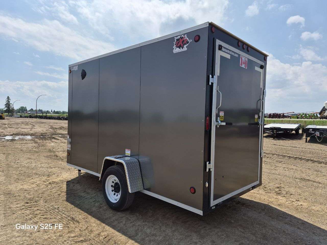 2026 CJay 6' x 12' + V-Nose Cargo Trailer