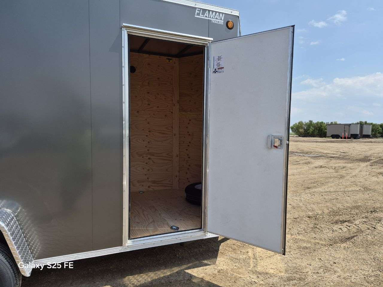 2026 CJay 6' x 12' + V-Nose Cargo Trailer