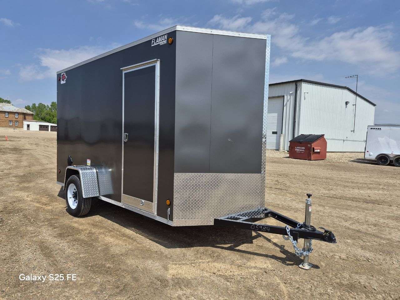 2026 CJay 6' x 12' + V-Nose Cargo Trailer