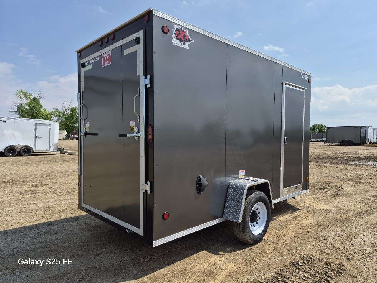 2026 CJay 6' x 12' + V-Nose Cargo Trailer