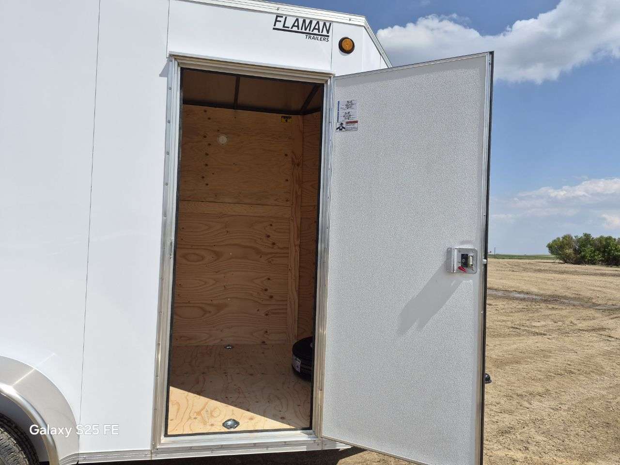 2026 CJay 6' x 12' + V-Nose Cargo Trailer