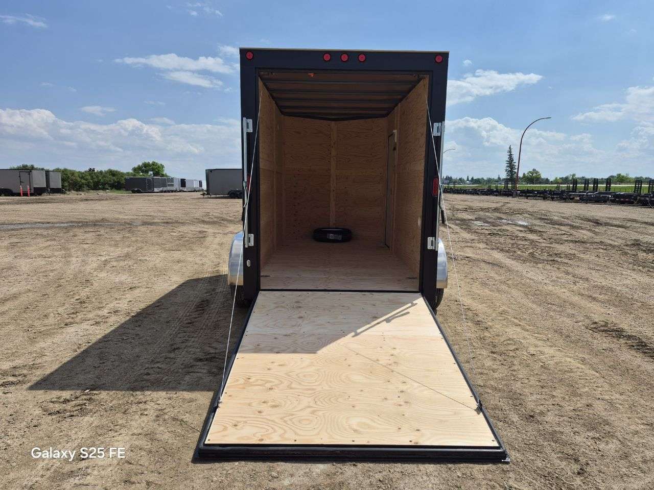 2026 CJay 6' x 12' + V-Nose Cargo Trailer