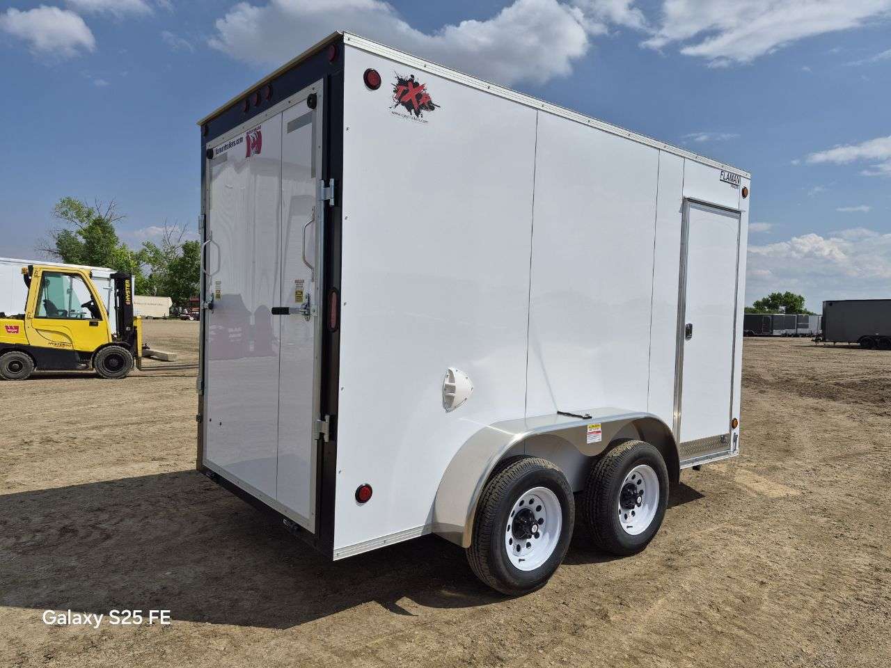 2026 CJay 6' x 12' + V-Nose Cargo Trailer