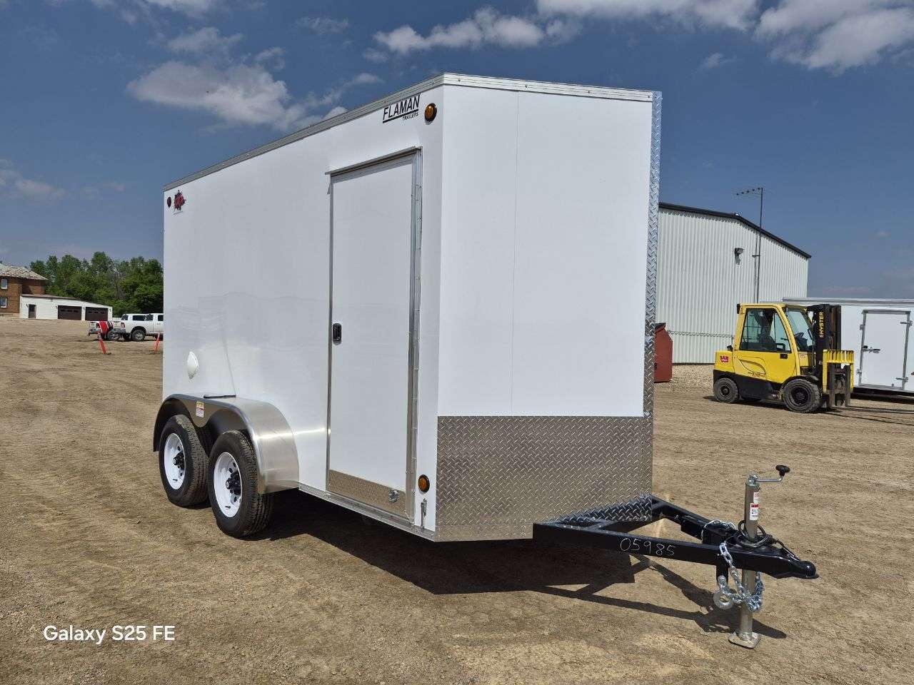 2026 CJay 6' x 12' + V-Nose Cargo Trailer
