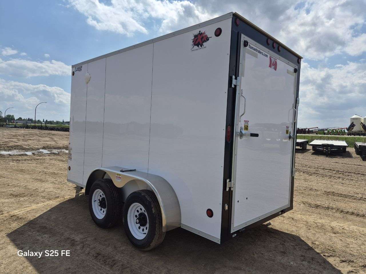 2026 CJay 6' x 12' + V-Nose Cargo Trailer