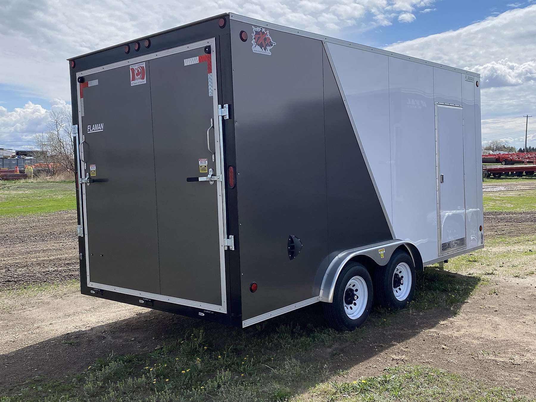 2026 CJay 7.5' x 16' Enclosed V-nose Cargo Trailer