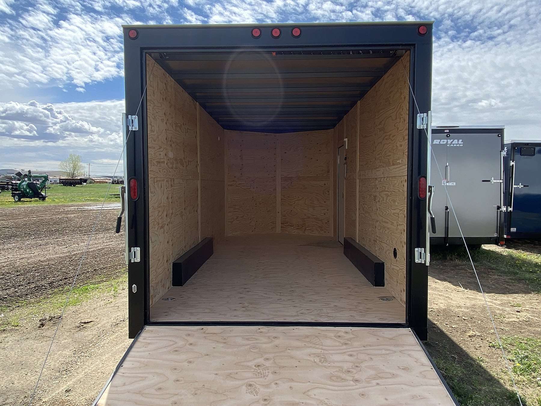 2026 CJay 7.5' x 16' Enclosed V-nose Cargo Trailer
