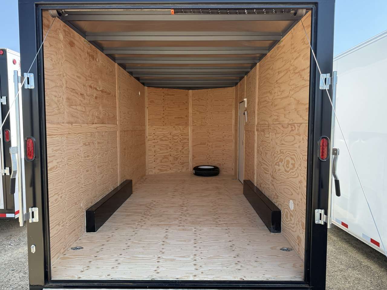 2026 CJay 7'6" x 16' + V-Nose Cargo Trailer