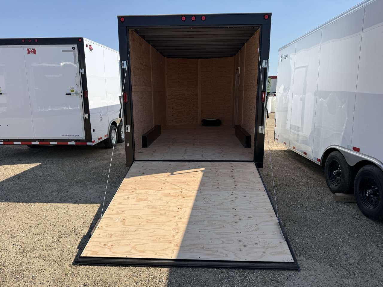 2026 CJay 7'6" x 16' + V-Nose Cargo Trailer