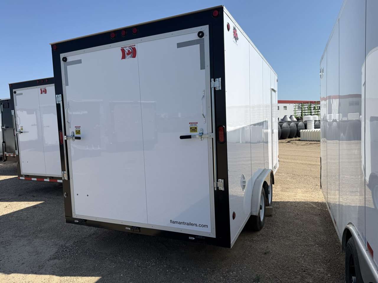 2026 CJay 7'6" x 16' + V-Nose Cargo Trailer