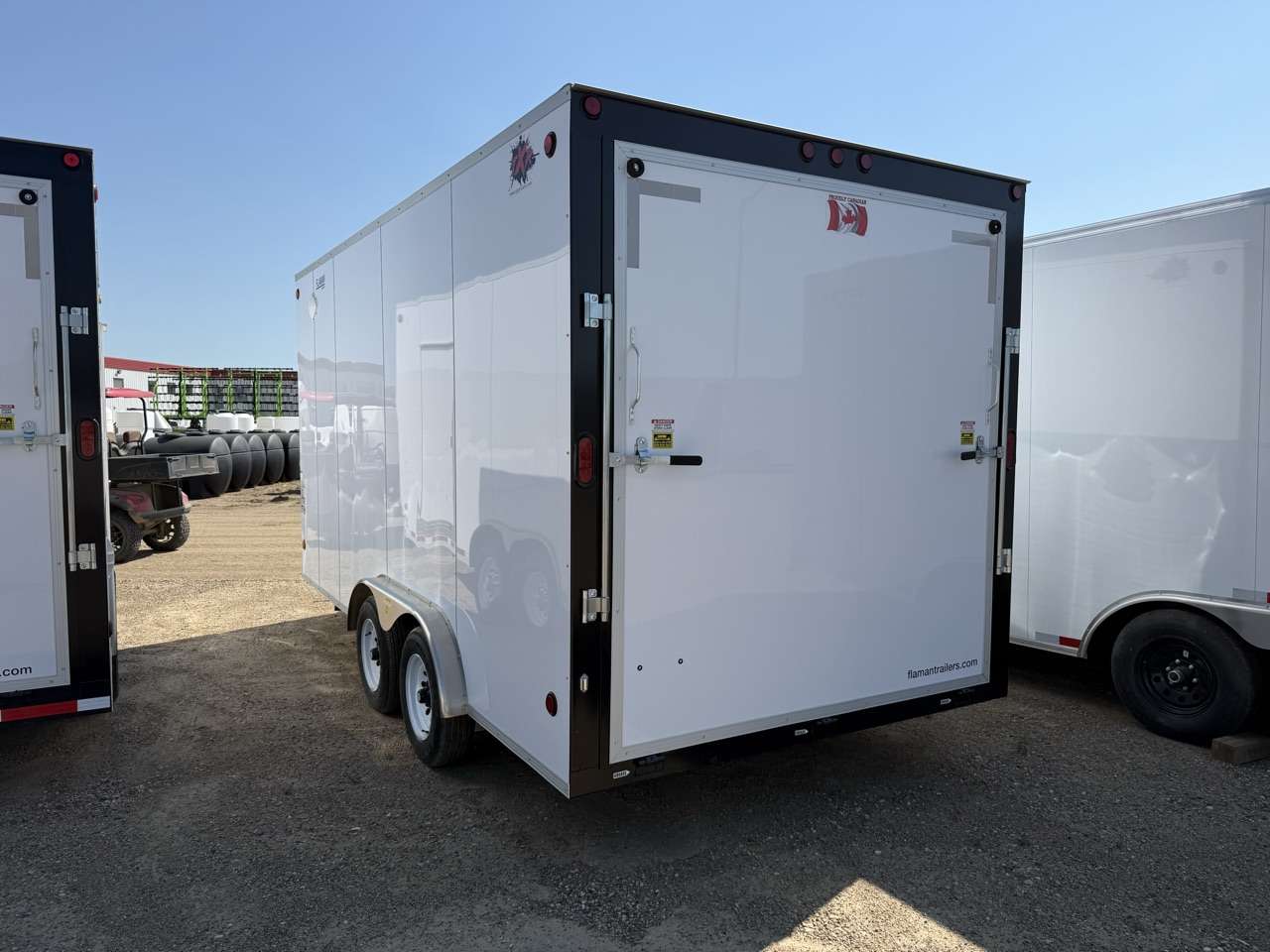 2026 CJay 7'6" x 16' + V-Nose Cargo Trailer