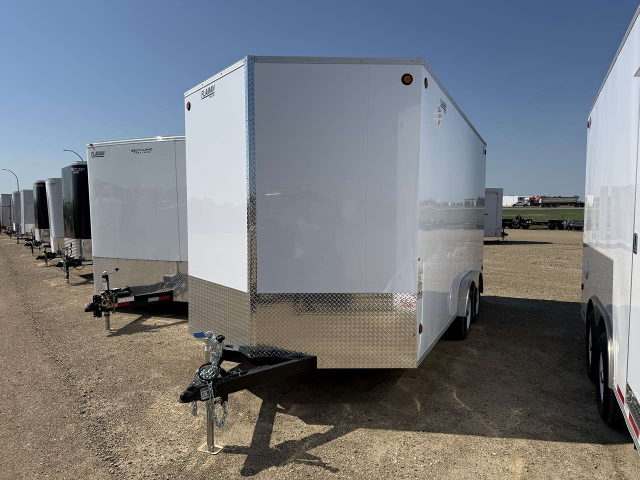 2026 CJay 7'6" x 16' + V-Nose Cargo Trailer